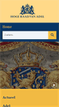 Mobile Screenshot of hogeraadvanadel.nl